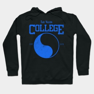 Tar Valon College Blue Ajah Symbol Wheel of Time Parody Hoodie